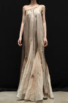 Mutedance 24 Spring/Summer One-shoulder Petal Dress Series MD-MD24SS19-K khaki PM139
